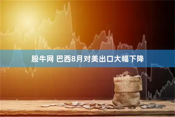 股牛网 巴西8月对美出口大幅下降