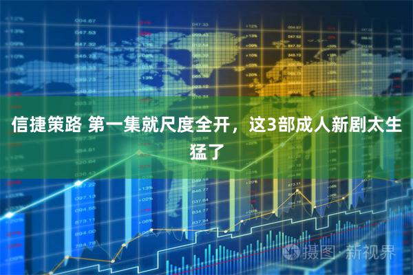 信捷策路 第一集就尺度全开，这3部成人新剧太生猛了