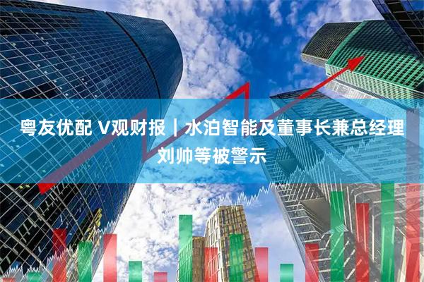 粤友优配 V观财报｜水泊智能及董事长兼总经理刘帅等被警示