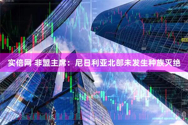 实倍网 非盟主席：尼日利亚北部未发生种族灭绝